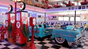 Samy’s Diner, restaurant avec terrasse près d’Albi à Le Sequestre