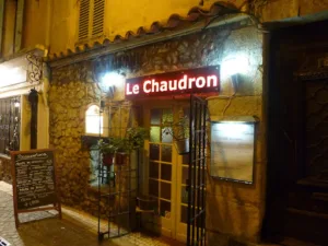 Le Chaudron à Antibes