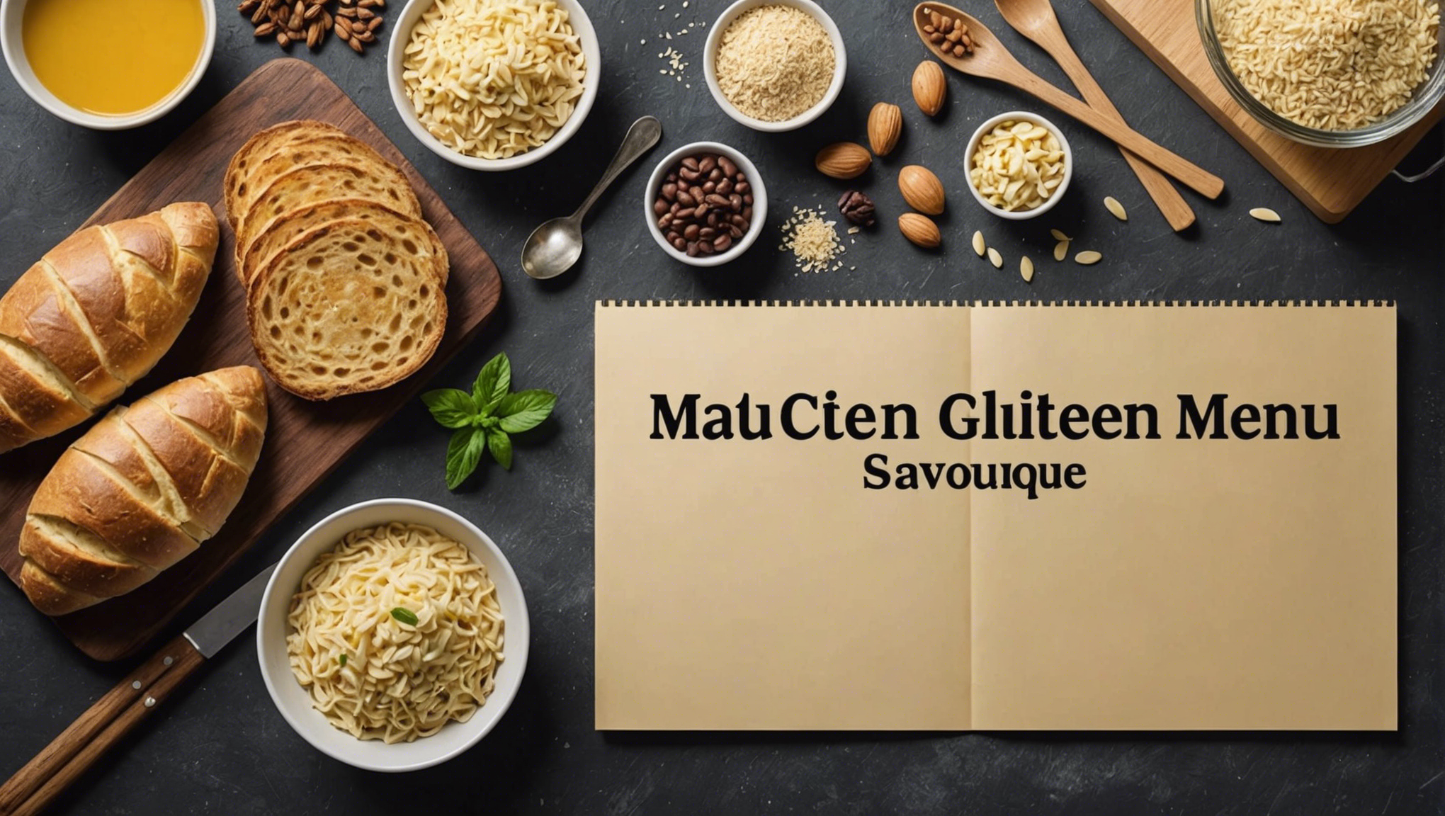découvrez comment préparer un menu délicieux et sans gluten adapté aux personnes souffrant de la maladie cœliaque.