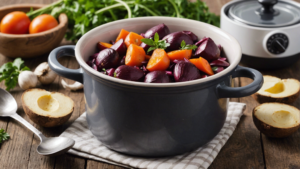 découvrez comment cuire des betteraves à la cocotte minute dans cette recette simple et délicieuse.