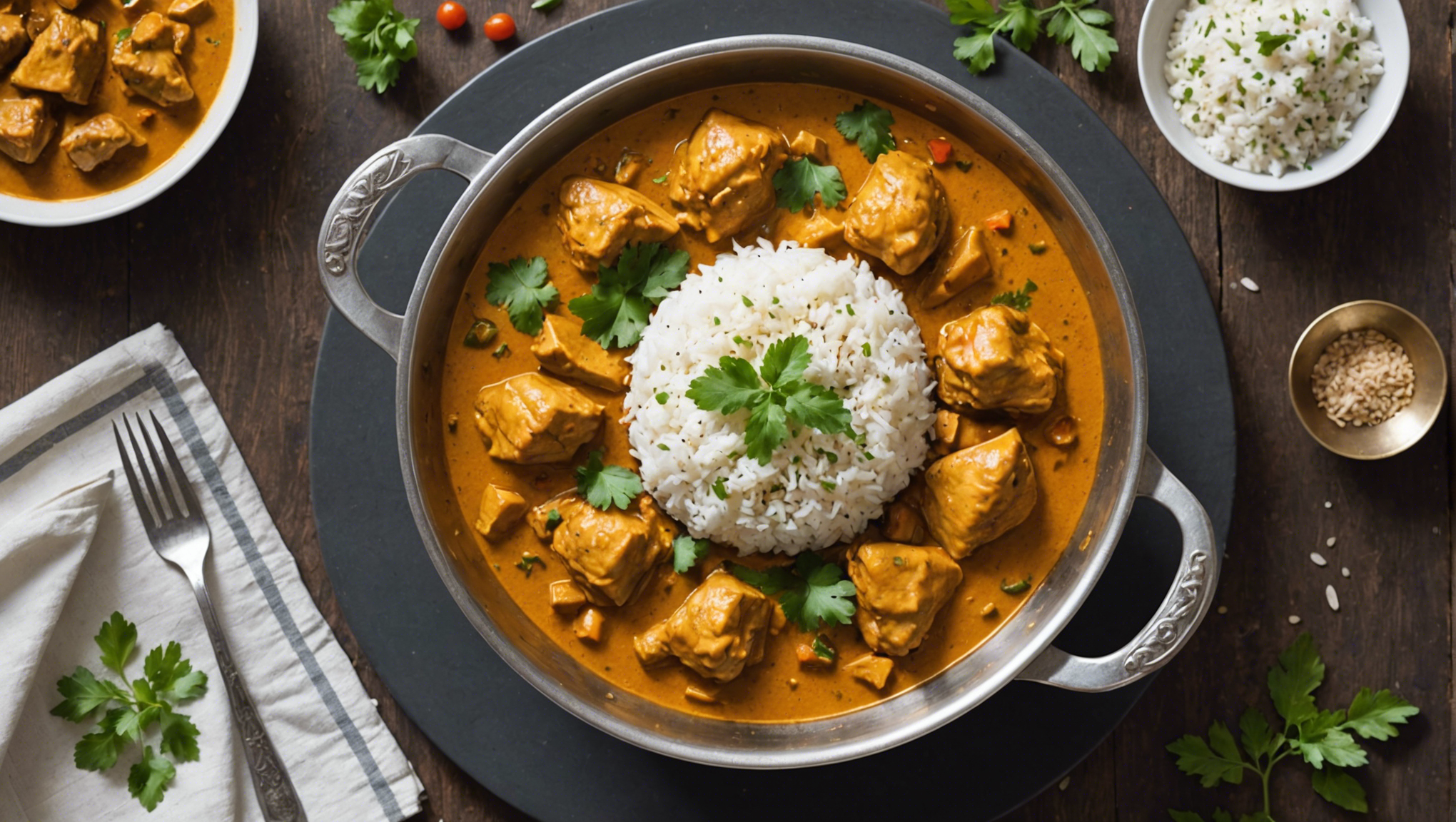 découvrez comment préparer un savoureux plat de cuisses de poulet curry coco au cookeo avec cette recette facile et rapide à réaliser. un mélange de saveurs exotiques pour un repas délicieux en un rien de temps !