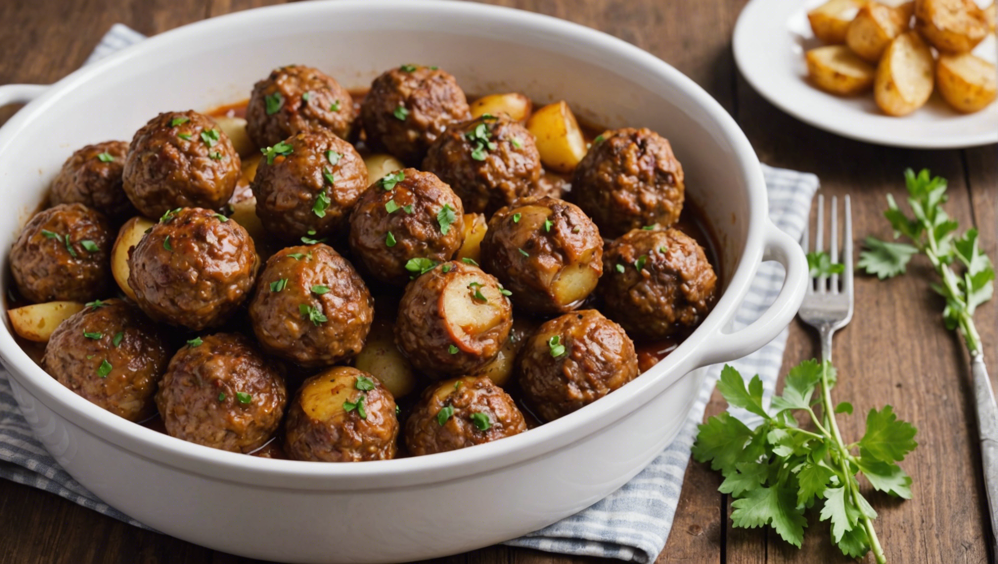 découvrez la recette facile pour préparer des boulettes de bœuf et pommes de terre au cookeo. un plat délicieux et rapide à réaliser avec votre multicuiseur préféré !