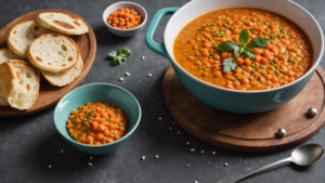découvrez comment préparer un délicieux dahl de lentilles corail au thermomix avec cette recette simple et savoureuse. épatez vos convives avec ce plat végétarien plein de saveurs !