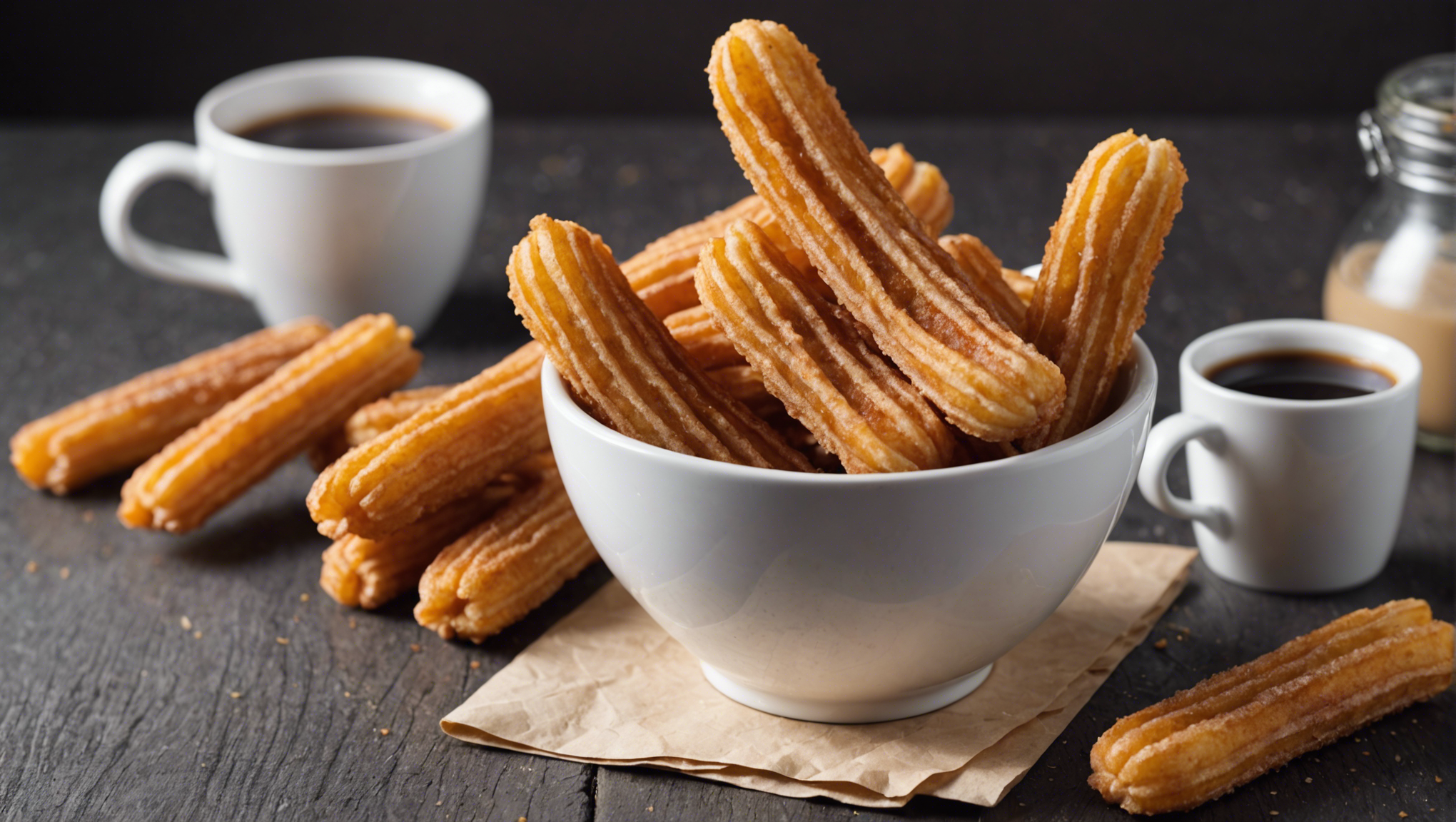 découvrez comment préparer des churros croustillants et délicieux sans friteuse grâce à notre recette facile à suivre. régalez-vous avec ces délicieuses pâtisseries espagnoles faites maison !