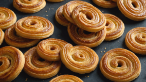découvrez comment préparer de délicieux palmiers au sucre avec cette recette facile et rapide ! savourez le croquant du sucre et la légèreté de la pâte feuilletée pour un goûter gourmand et craquant.
