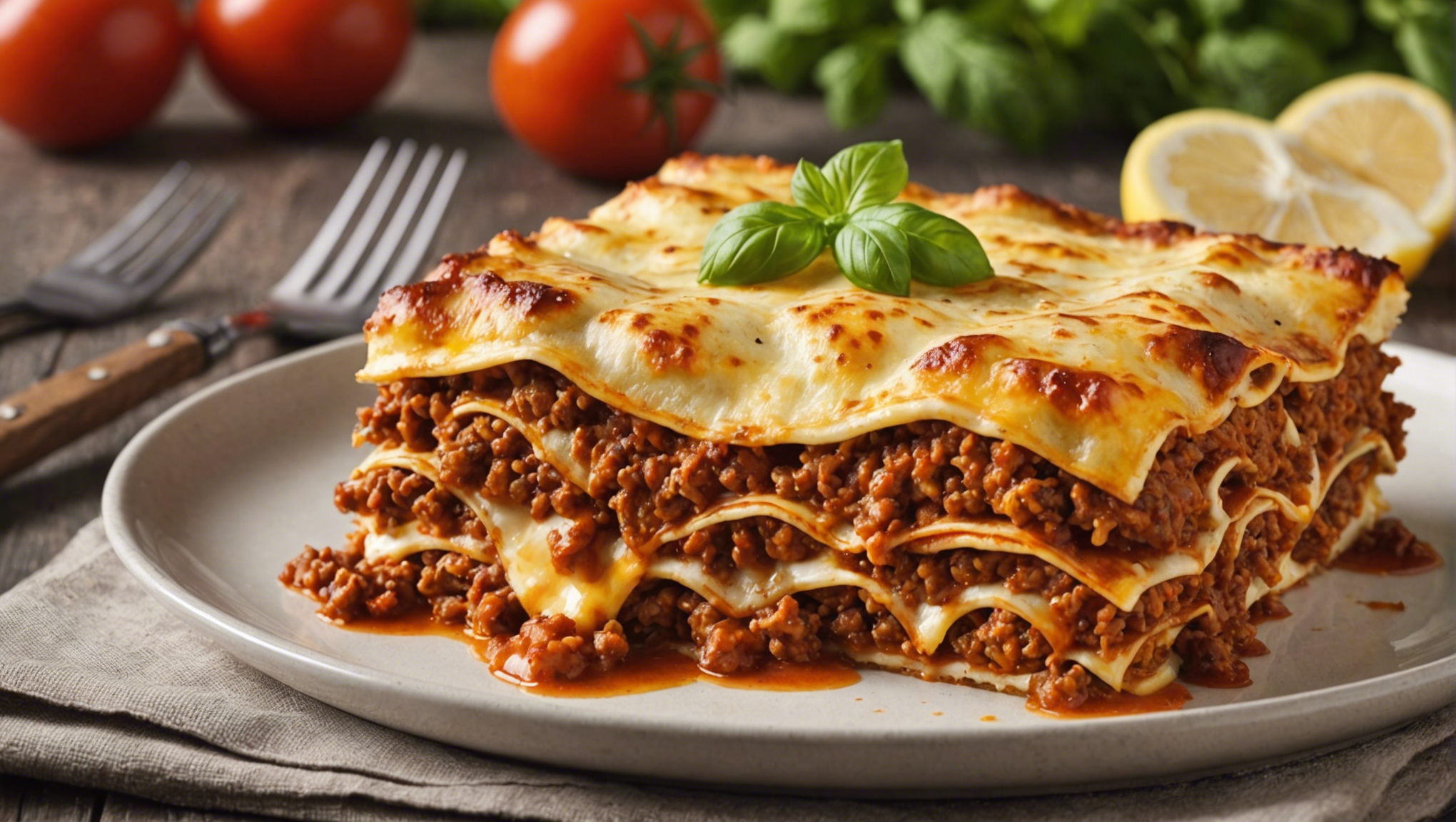 découvrez comment préparer des lasagnes savoureuses sans béchamel grâce à notre recette facile et rapide. des couches de pâtes, de sauce tomate et de fromage fondant pour un plat délicieux et original.