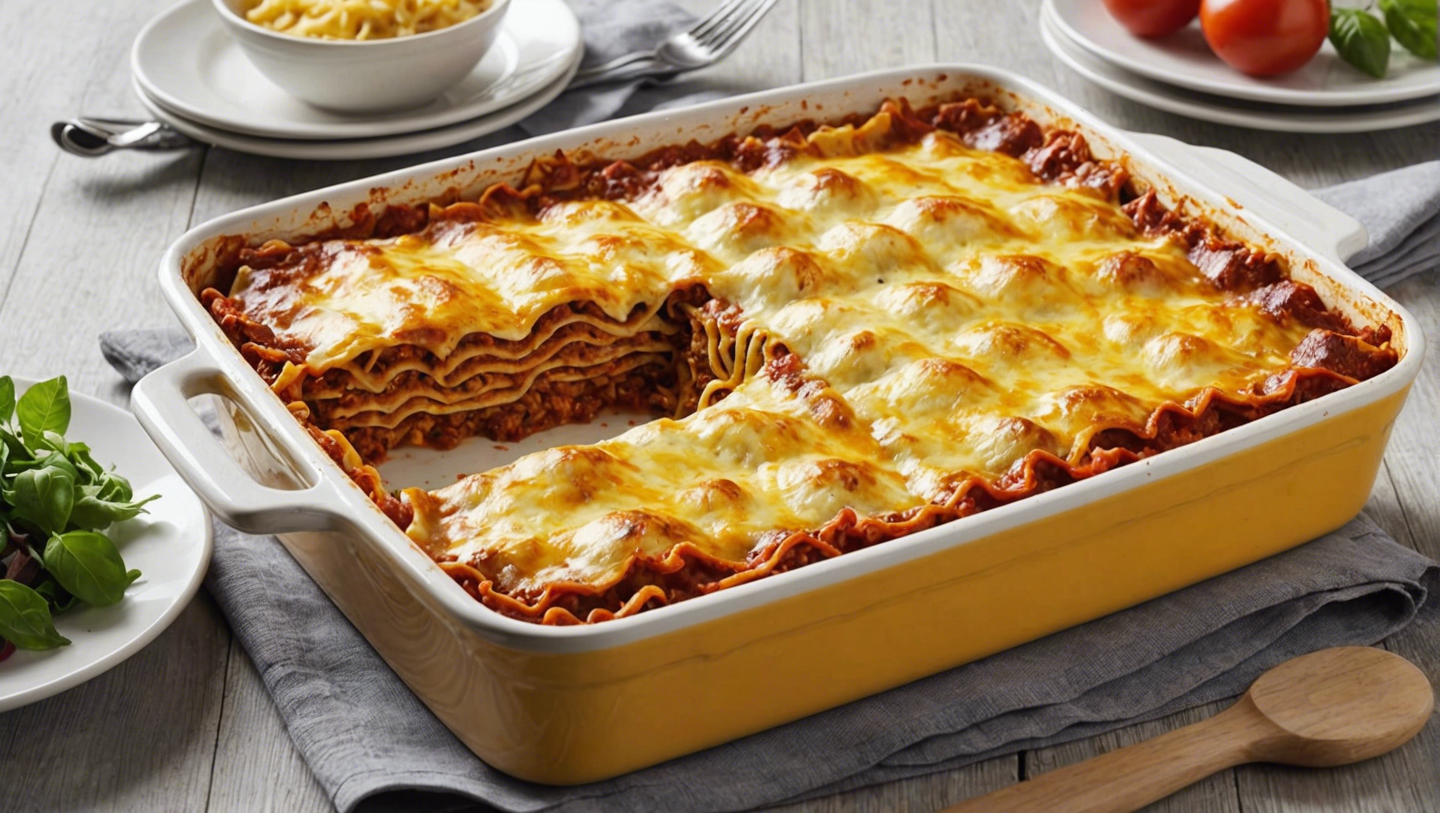 découvrez comment préparer des lasagnes délicieuses sans béchamel avec cette recette facile et savoureuse.
