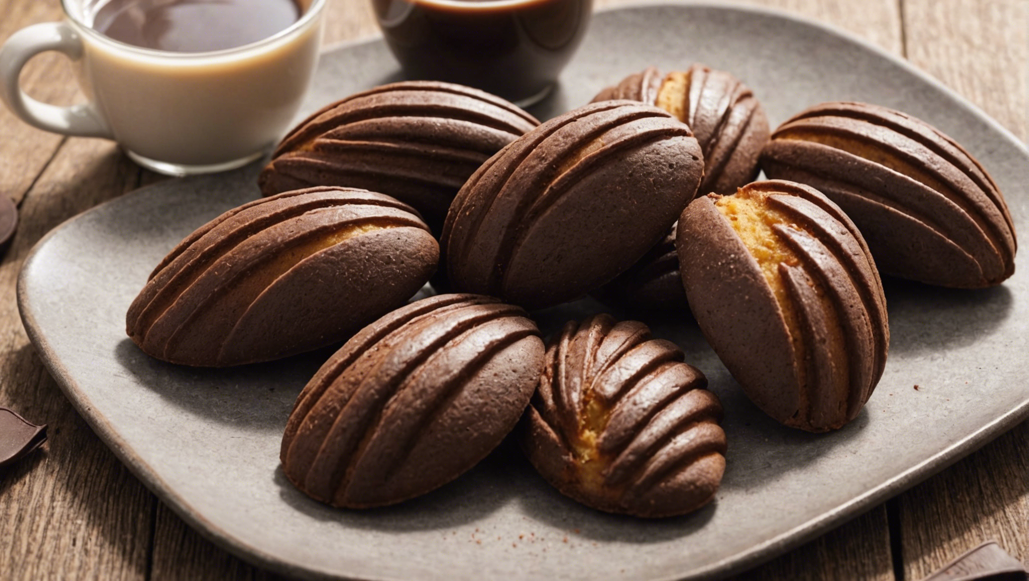 découvrez comment préparer des madeleines au chocolat simplement et rapidement avec cette recette facile à suivre. régalez-vous avec ces délicieuses pâtisseries faites maison !