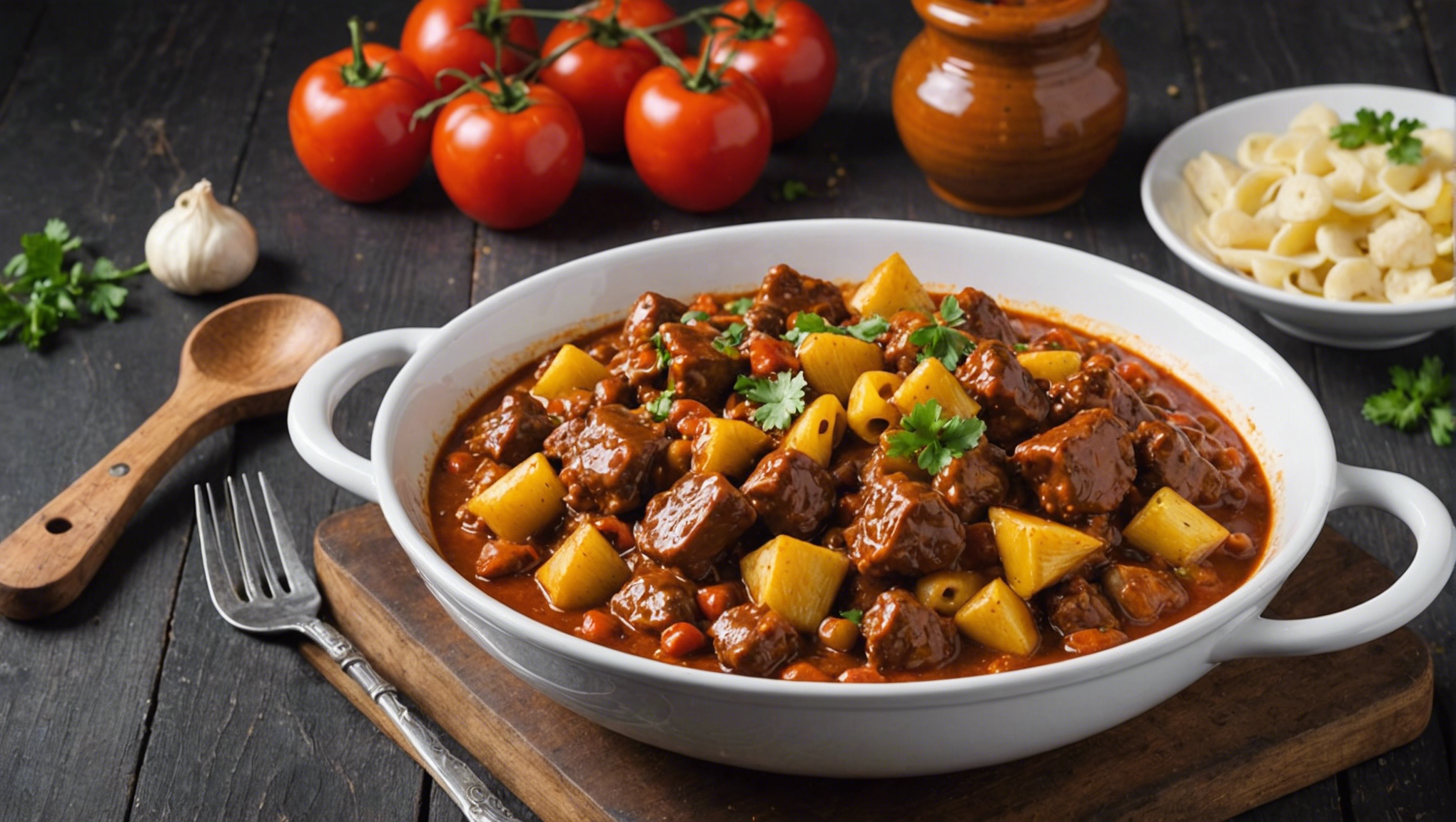 découvrez comment préparer un délicieux goulash à la hongroise avec cette recette traditionnelle et savoureuse. savourez les saveurs authentiques de la cuisine hongroise dans chaque bouchée.