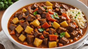 découvrez comment préparer un délicieux goulash à la hongroise avec cette recette authentique et savoureuse. facile à réaliser, ce plat traditionnel vous transportera en hongrie pour un voyage culinaire inoubliable.