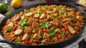 découvrez comment préparer un savoureux jambalaya au cookeo en suivant notre recette facile étape par étape. régalez-vous en famille ou entre amis avec ce plat délicieux et épicé !
