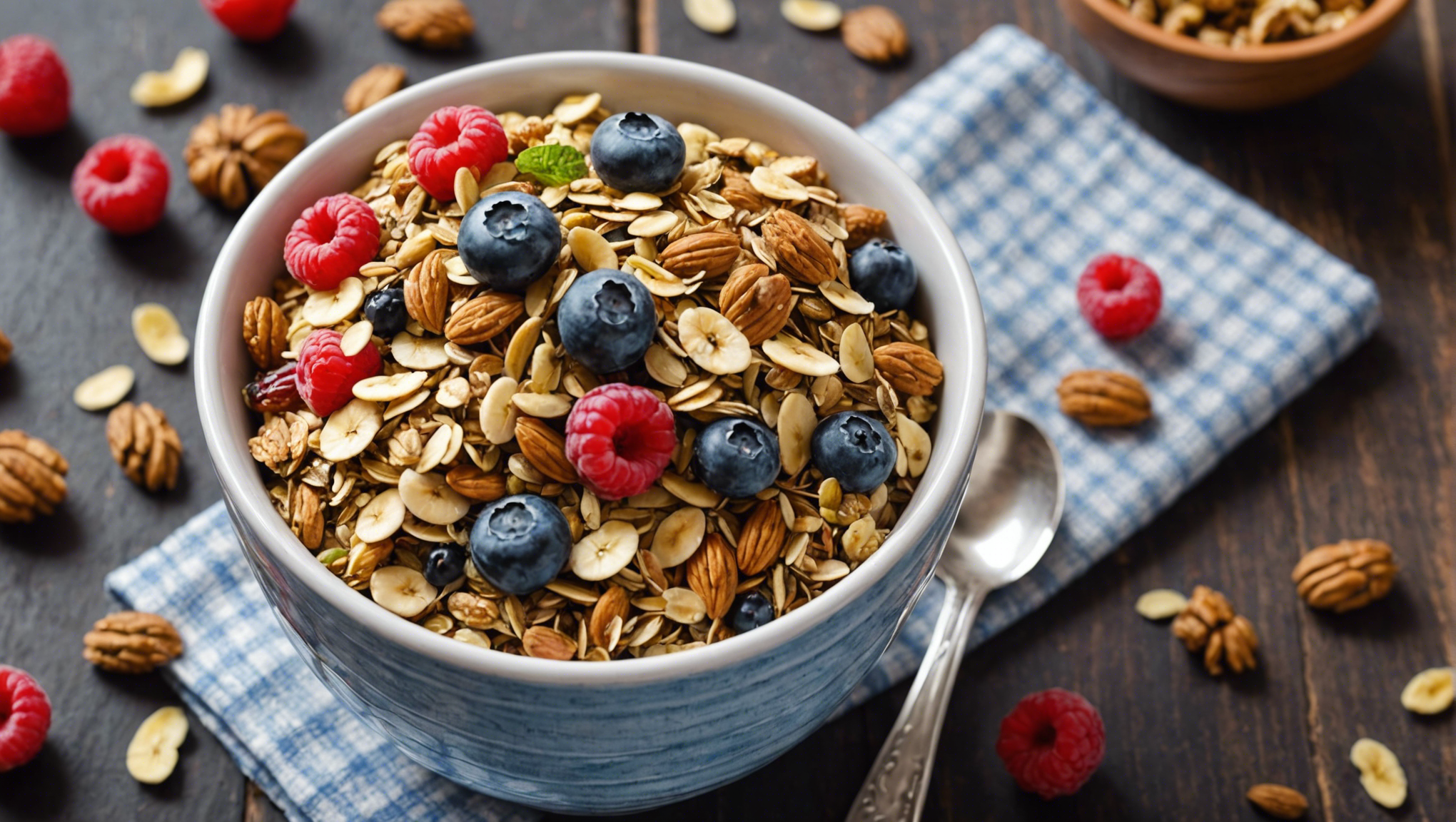 découvrez comment préparer un délicieux muesli maison adapté aux diabétiques, sans sucre ajouté et plein de saveurs nutritives.