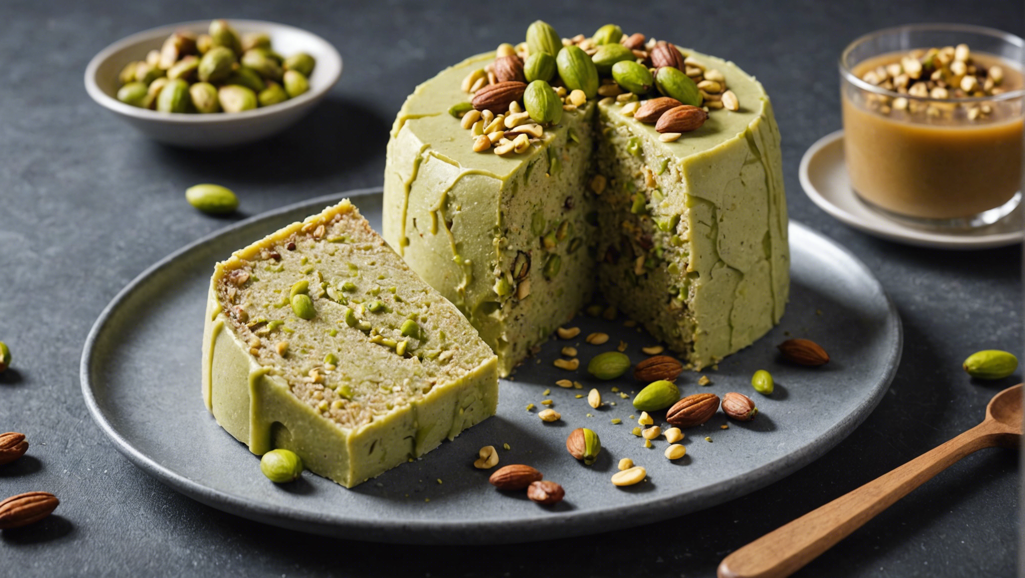 découvrez comment préparer un délicieux dessert halva à la pistache avec cette recette facile et savoureuse. réalisez un dessert gourmand et parfumé pour régaler vos convives.