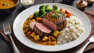 découvrez comment préparer un délicieux filet mignon au curry avec un cookeo grâce à cette recette simple et rapide !