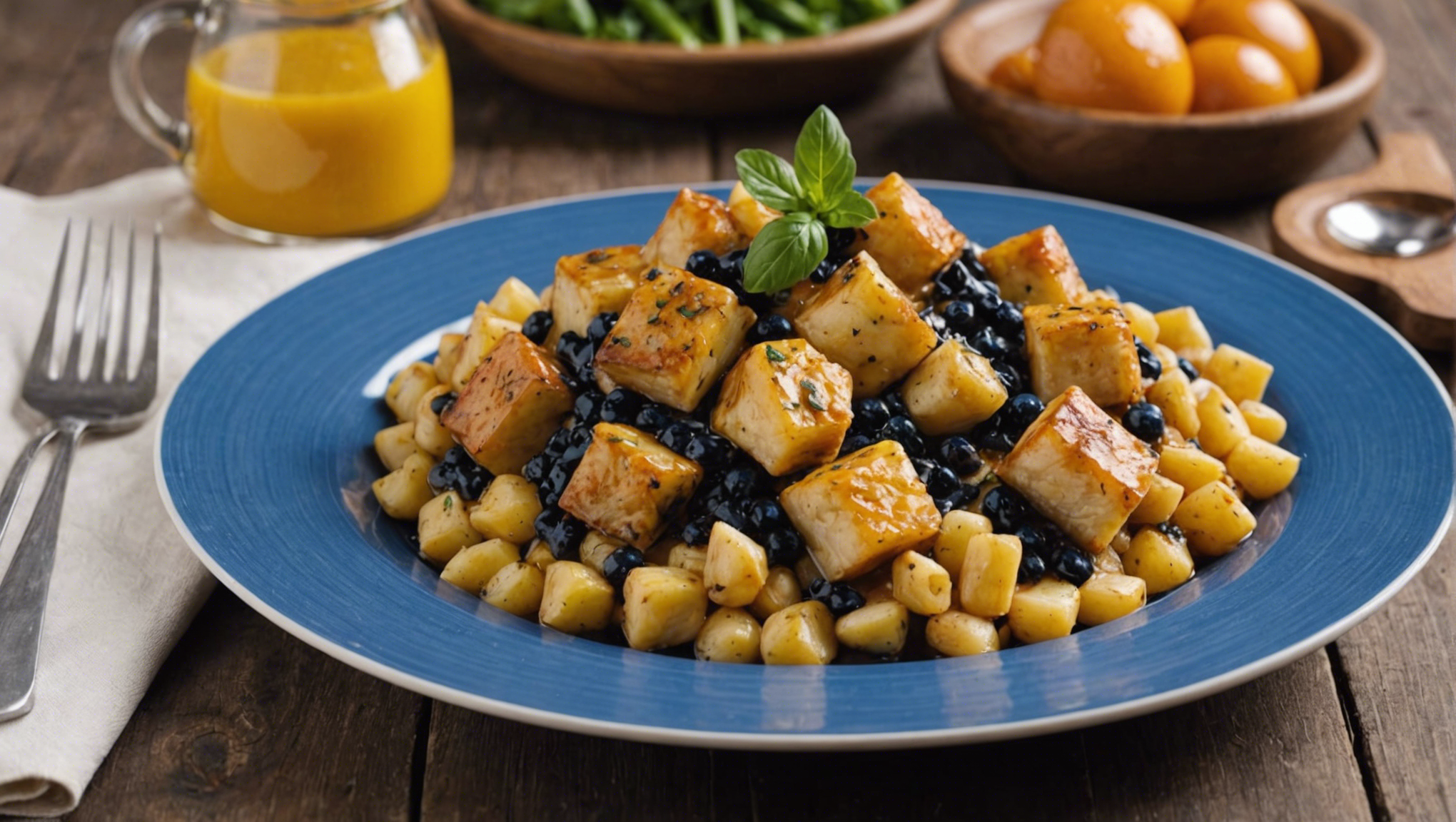 découvrez comment préparer un délicieux plat de gnocchis à la sauce au bleu d'auvergne grâce à cette recette simple et savoureuse.