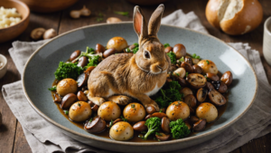découvrez comment préparer un délicieux plat de lapin aux champignons avec le cookeo et régalez-vous en un rien de temps grâce à cette recette simple et savoureuse.