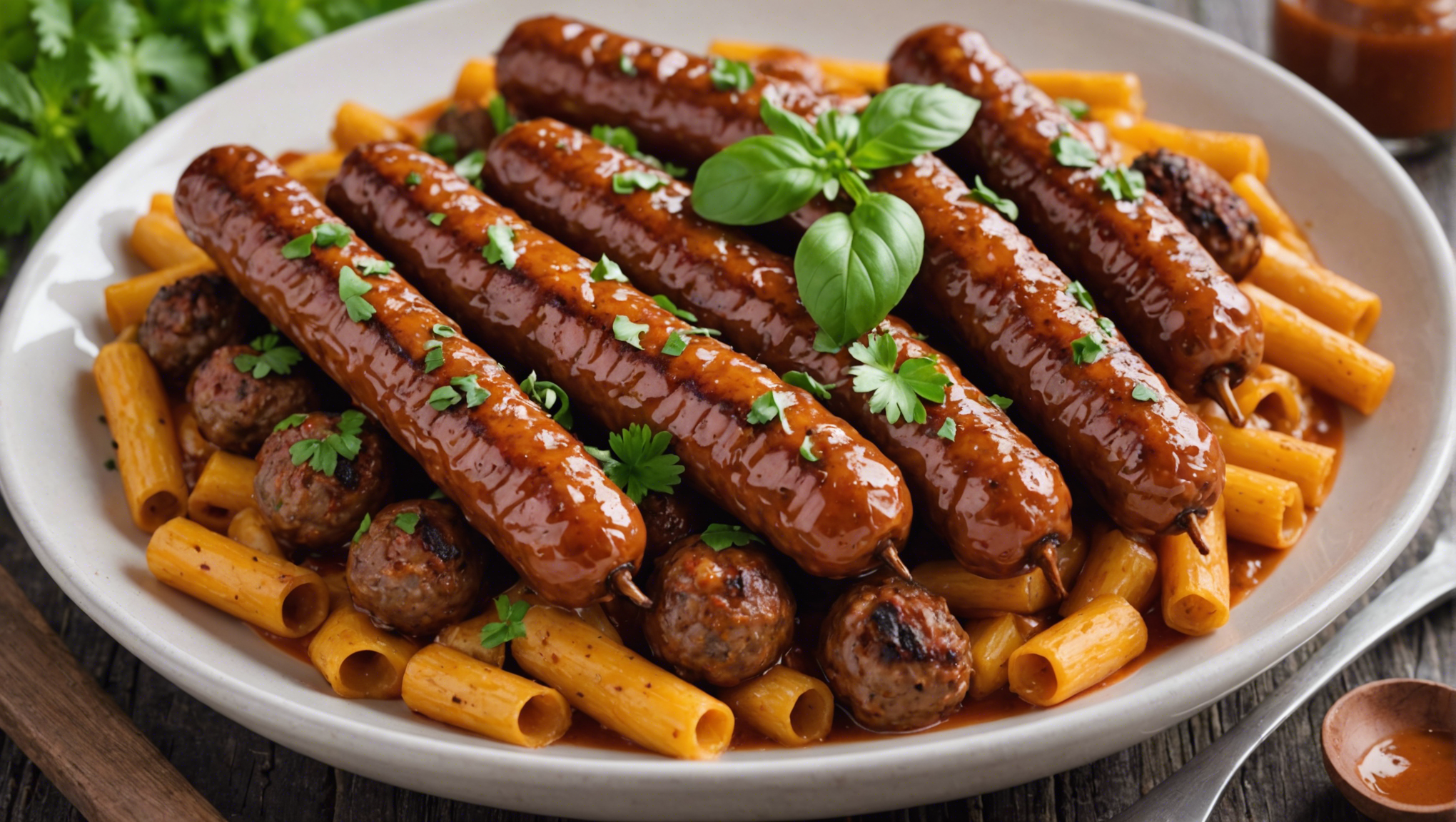 découvrez comment préparer un délicieux plat de pâtes aux merguez avec cette recette simple et savoureuse. profitez d'un repas convivial et plein de saveurs !