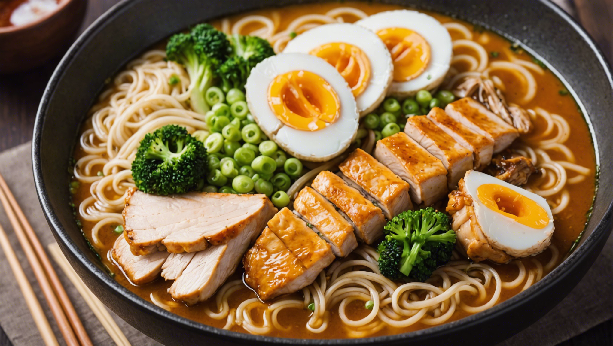 découvrez comment préparer un délicieux plat de ramen au poulet avec cette recette facile à suivre. savourez des saveurs authentiques asiatiques avec notre guide pas à pas.