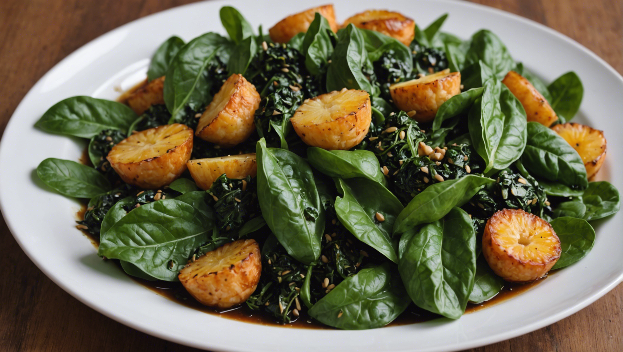 découvrez comment préparer un délicieux plat d'épinards à la florentine avec cette recette facile et savoureuse. apprenez à sublimer les épinards pour un repas délicieux et sain.