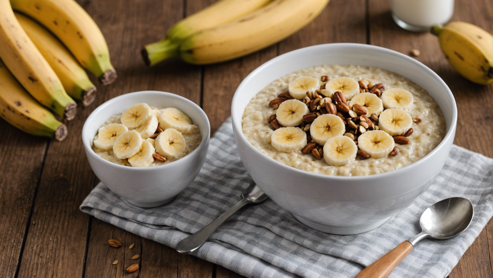 découvrez comment préparer un délicieux porridge crémeux à la banane en suivant nos conseils simples et rapides. un petit-déjeuner sain et savoureux qui ravira vos papilles !