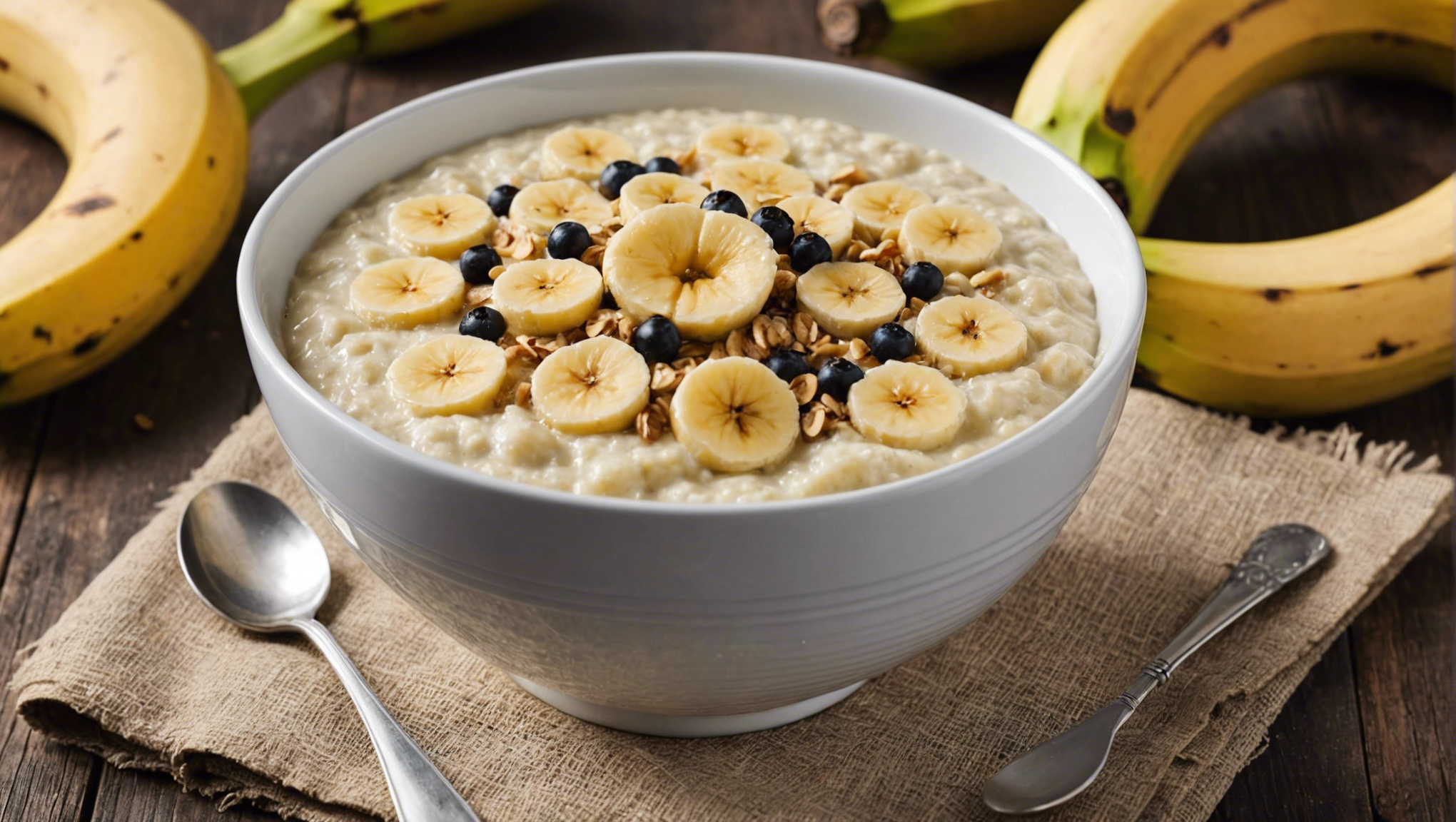 découvrez comment préparer un délicieux porridge crémeux à la banane avec une recette simple et savoureuse. savourez un petit-déjeuner sain et gourmand en suivant nos instructions pas à pas.