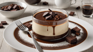 découvrez comment préparer une délicieuse panna cotta au chocolat avec cette recette simple et savoureuse. savourez ce dessert italien crémeux et onctueux à la maison !