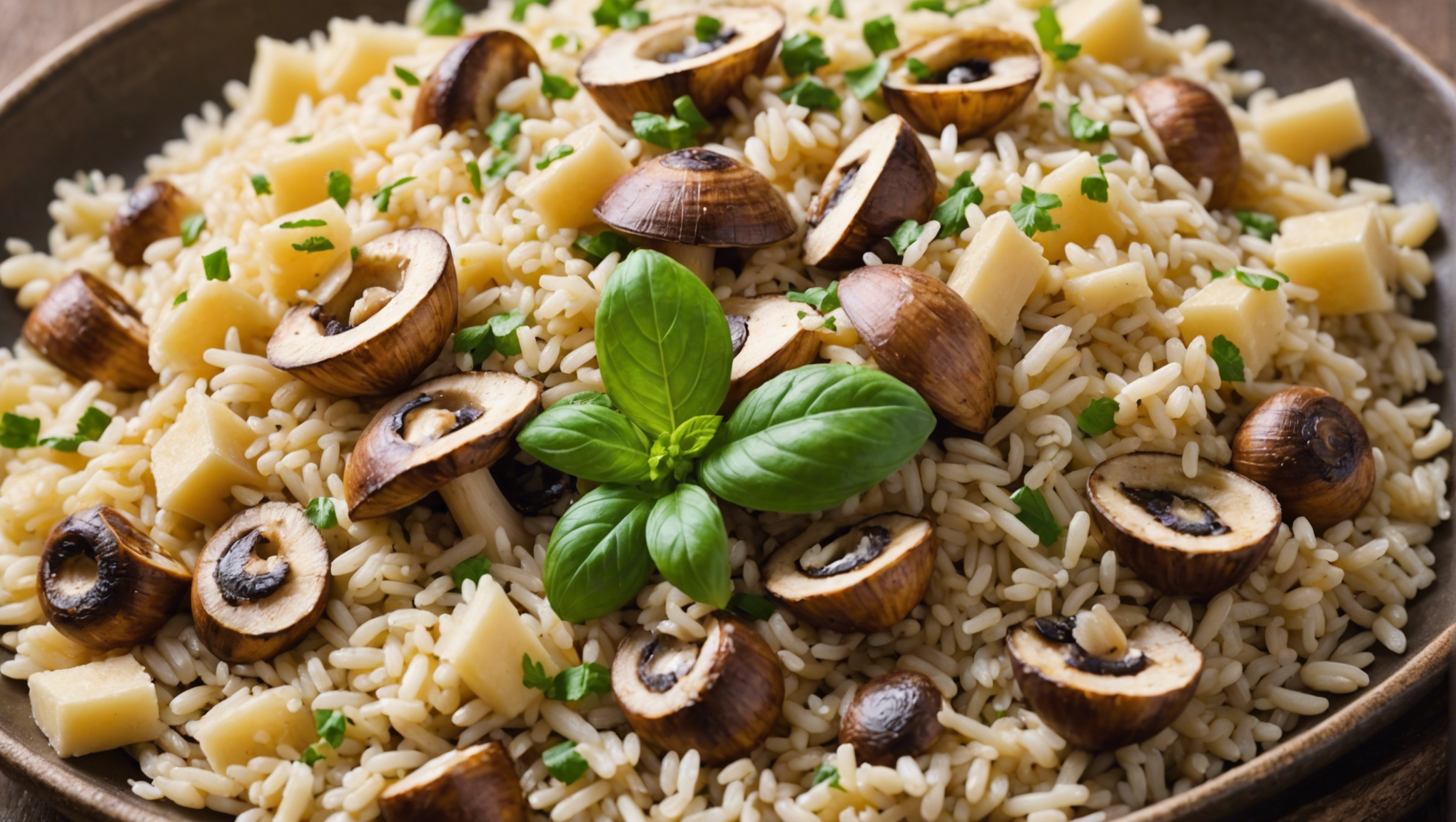 découvrez comment préparer une délicieuse poêlée de riz aux poireaux, champignons et parmesan avec notre recette simple et savoureuse.