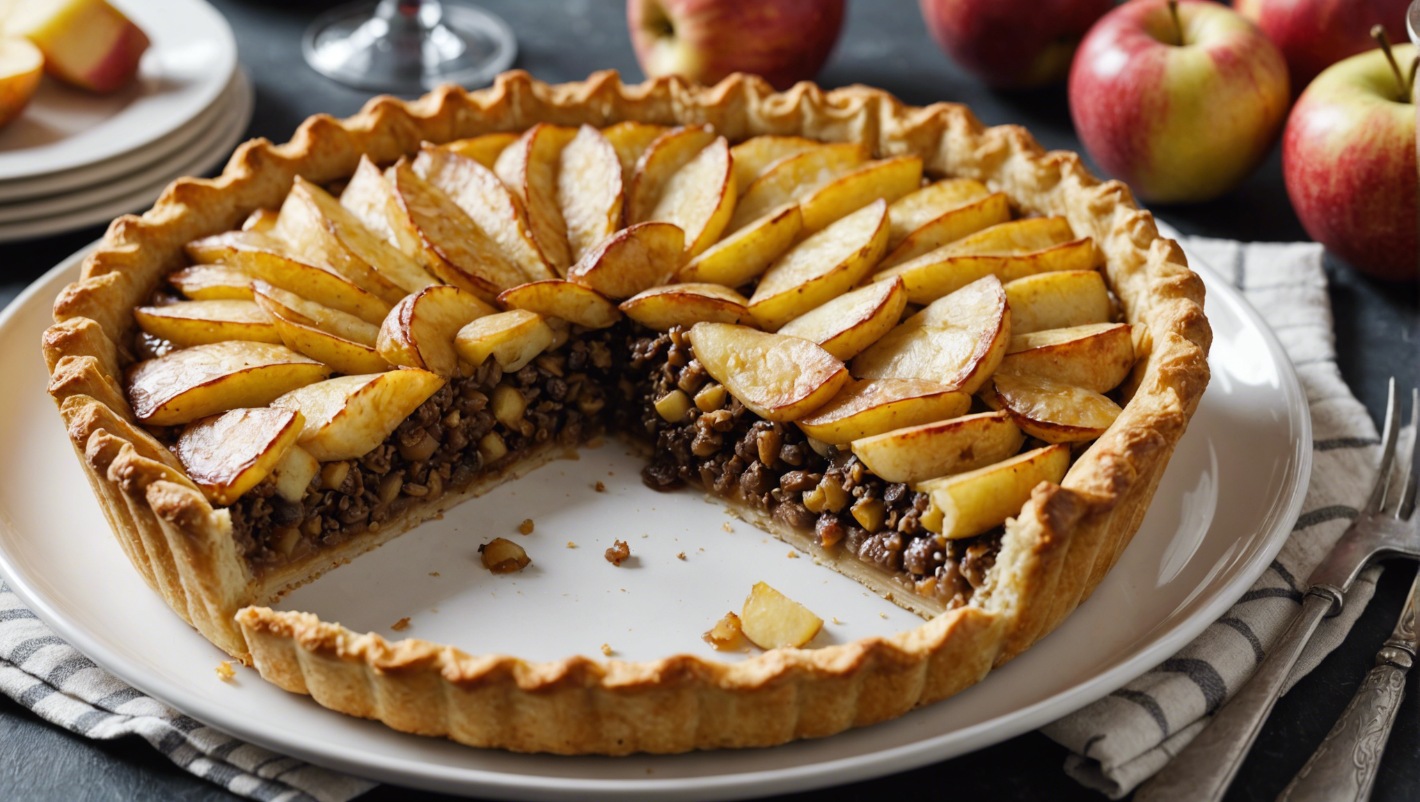 découvrez comment préparer une délicieuse tourtière aux pommes pour un dessert gourmand et savoureux. recette simple et rapide à réaliser pour régaler vos convives.