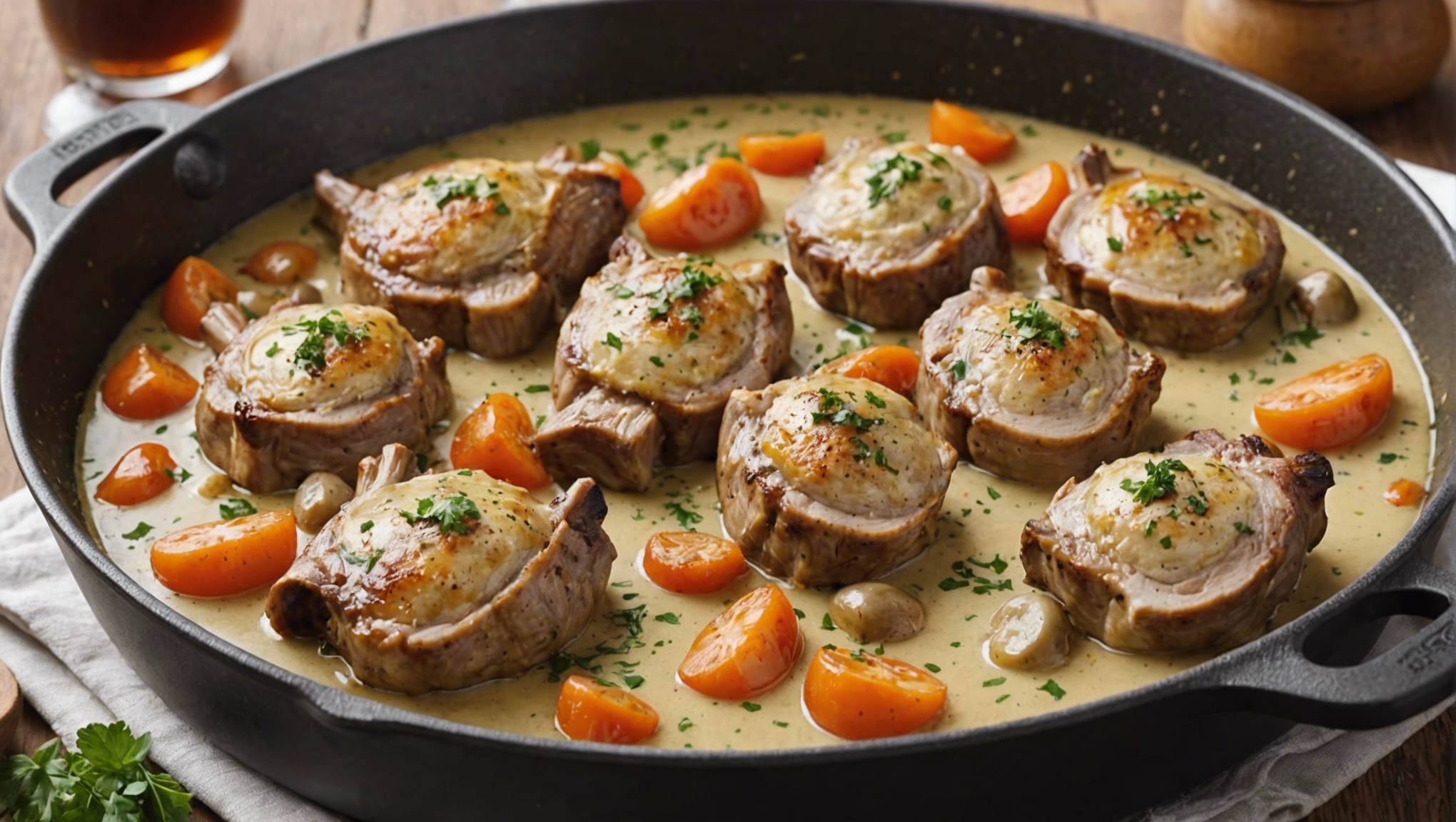 découvrez comment réaliser facilement des paupiettes de porc à la crème avec cookeo grâce à notre recette détaillée et savoureuse. profitez d'un plat délicieux et raffiné en un rien de temps !