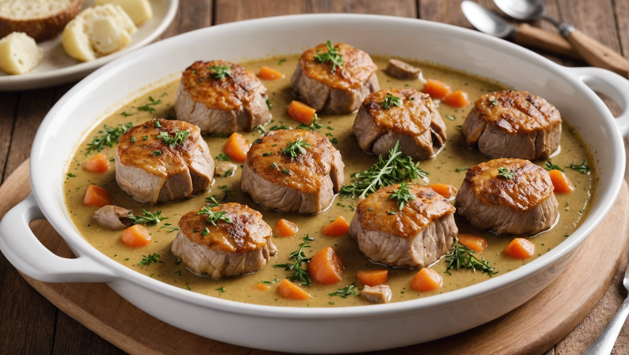 découvrez comment préparer simplement des paupiettes de porc à la crème avec cookeo grâce à notre recette facile et rapide.