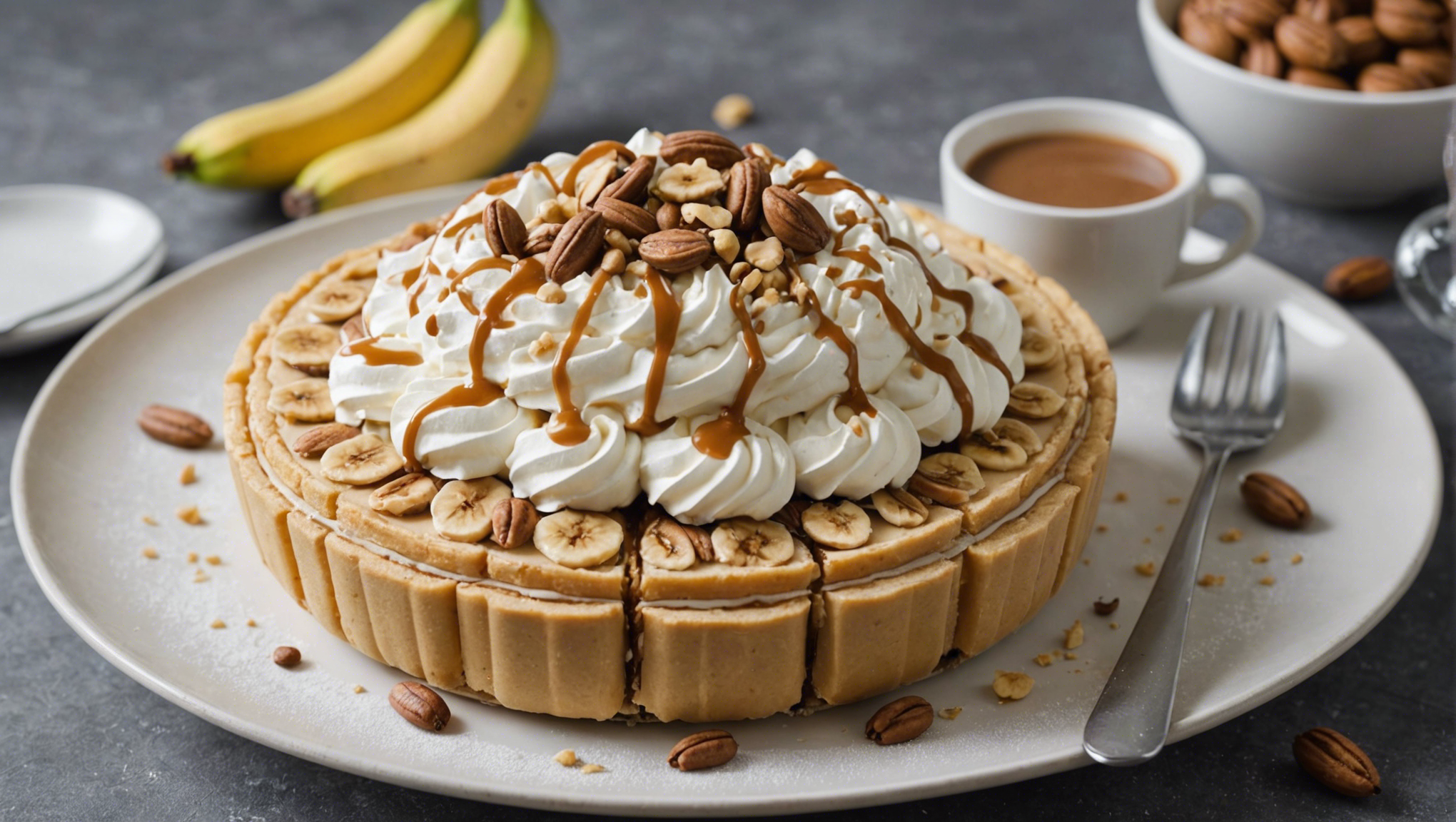 découvrez comment réaliser un délicieux banoffee au thermomix en suivant cette recette détaillée. facile à préparer et tellement savoureux !