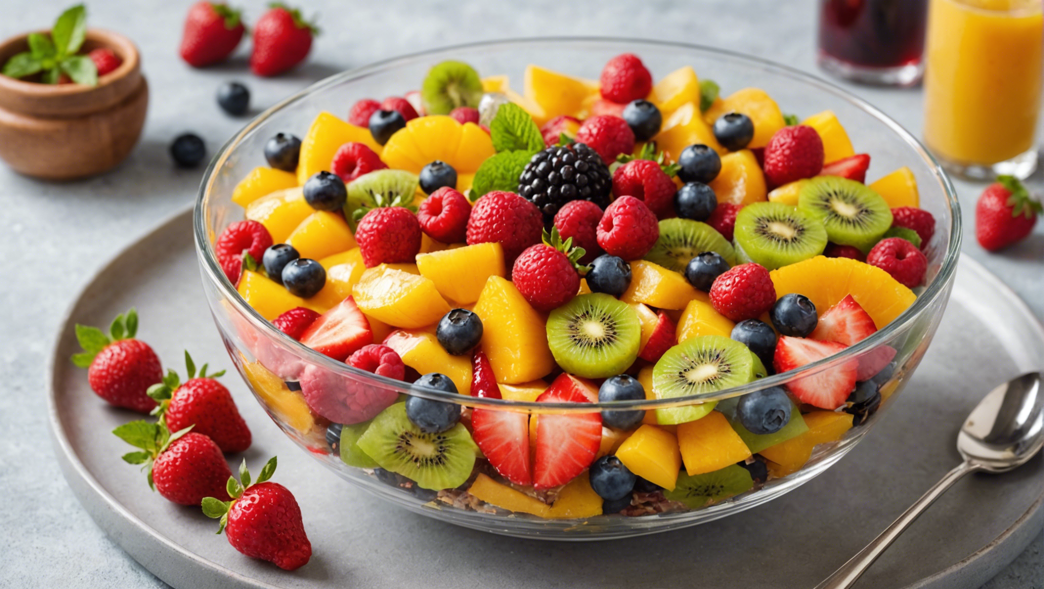 découvrez comment préparer une délicieuse salade de fruits aux épices pour terminer un repas en beauté ! une recette fruitée et parfumée pour ravir vos papilles.