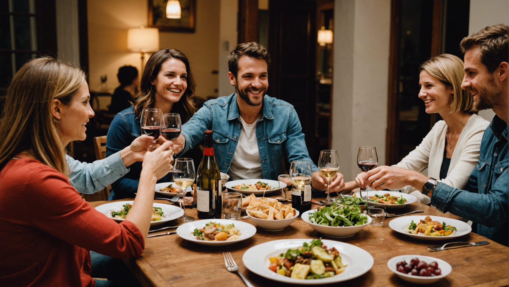 découvrez nos astuces pour rendre un dîner entre amis convivial et chaleureux. des idées simples pour créer une atmosphère agréable et partager de bons moments en bonne compagnie.