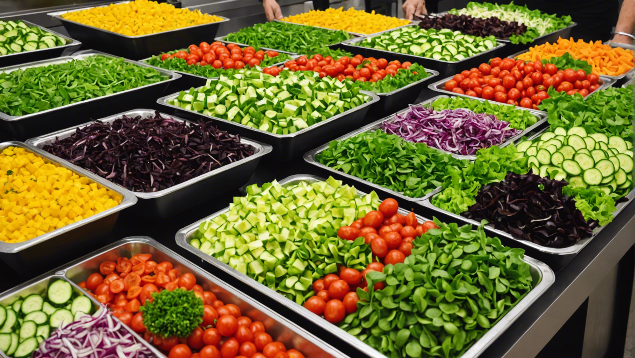 découvrez nos astuces pour composer un buffet de salades variées et colorées, parfait pour un repas léger et savoureux. des idées fraîches et gourmandes pour épater vos convives !