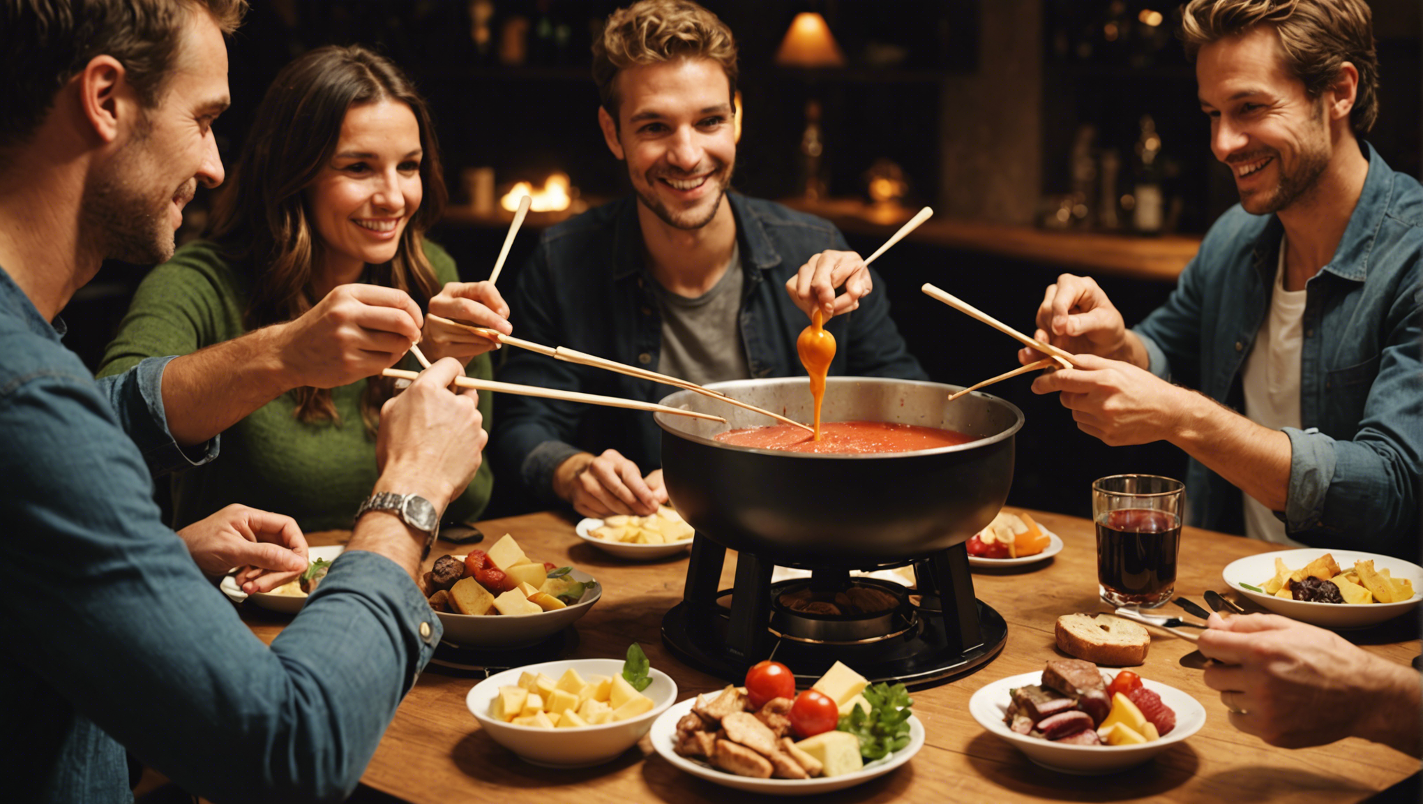 découvrez nos conseils pratiques pour réussir une soirée fondue entre amis : choix des fromages, accompagnements, et astuces pour une ambiance conviviale.