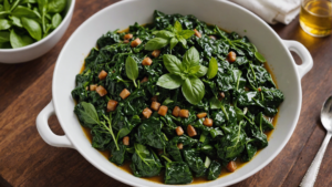 découvrez une recette savoureuse et rapide pour cuisiner des épinards frais avec le cookeo.