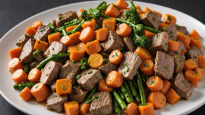 découvrez comment préparer un savoureux sauté de veau aux carottes en toute simplicité avec le cookeo. une recette délicieuse et facile à réaliser pour régaler toute la famille.