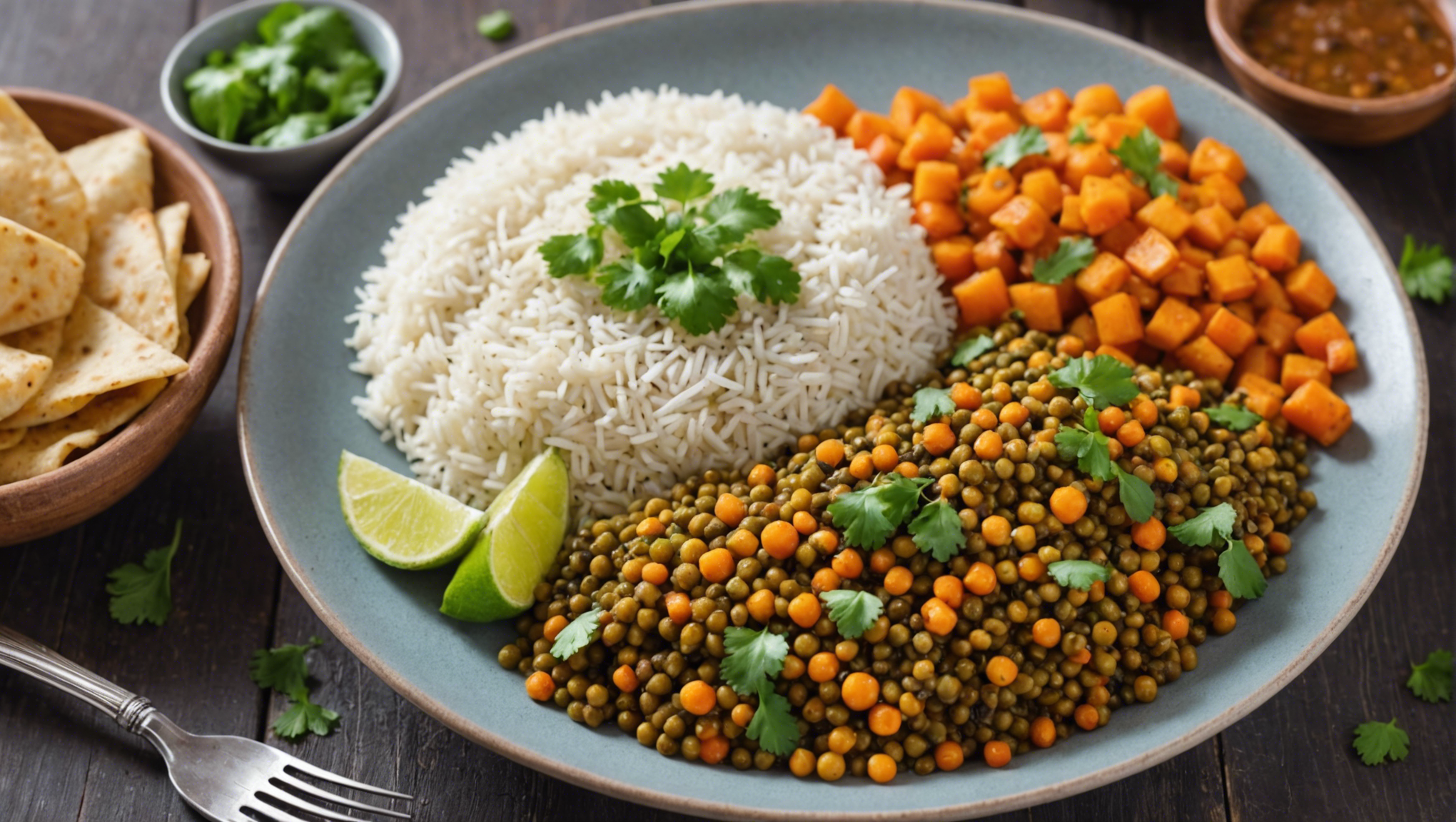 découvrez la recette exotique des légumes et lentilles à l'indienne : une explosion de saveurs dans votre assiette ! une délicieuse combinaison de légumes colorés, de lentilles parfumées et d'épices enivrantes pour un voyage culinaire inoubliable.
