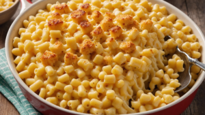 découvrez la recette simple et délicieuse du mac and cheese au cheddar. un plat réconfortant à base de pâtes et de fromage fondant, idéal pour les amateurs de cuisine confortable et savoureuse.