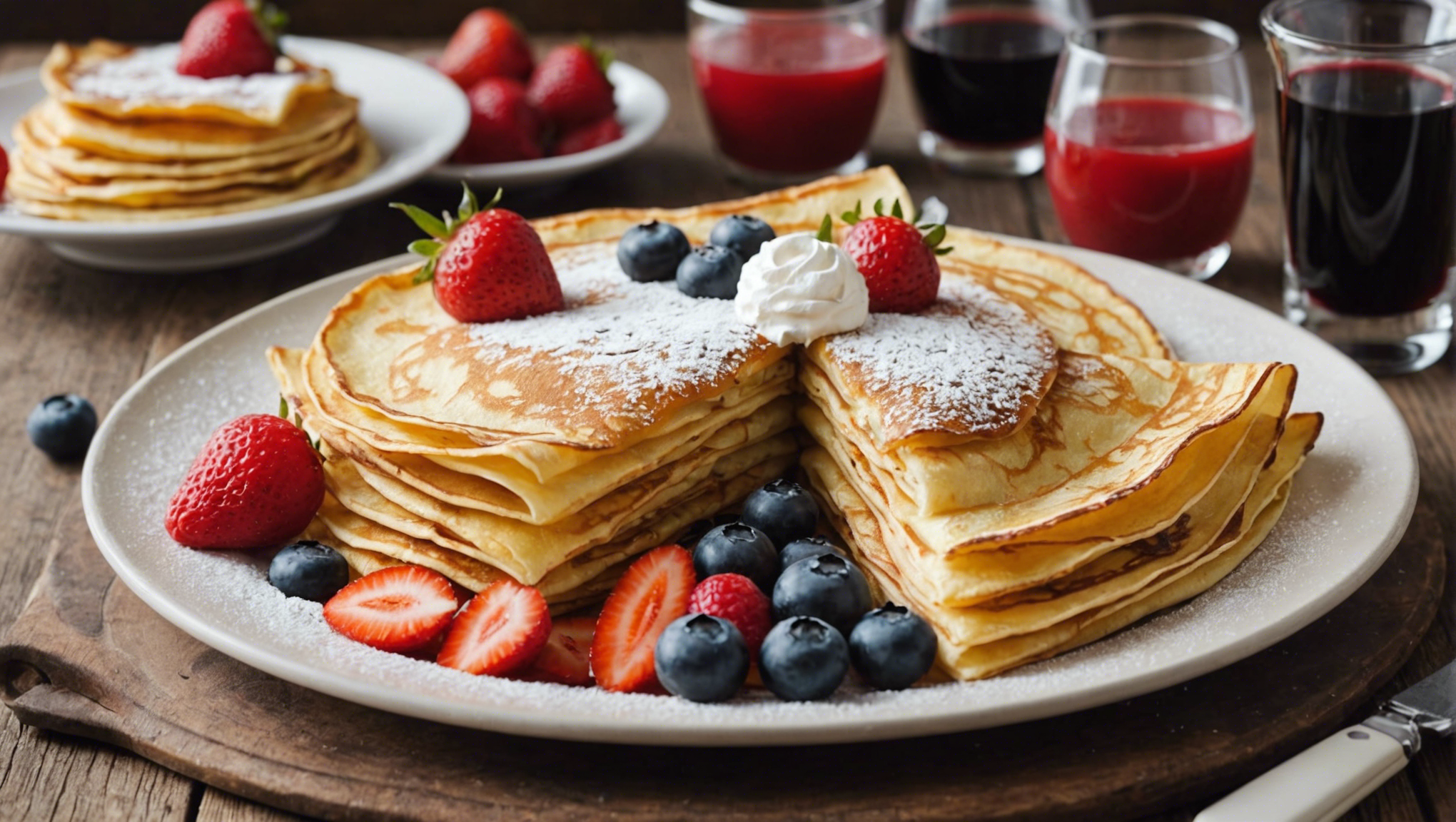 découvrez une recette de pâte à crêpes délicieuse pour 4 personnes, idéale pour satisfaire vos envies gourmandes.