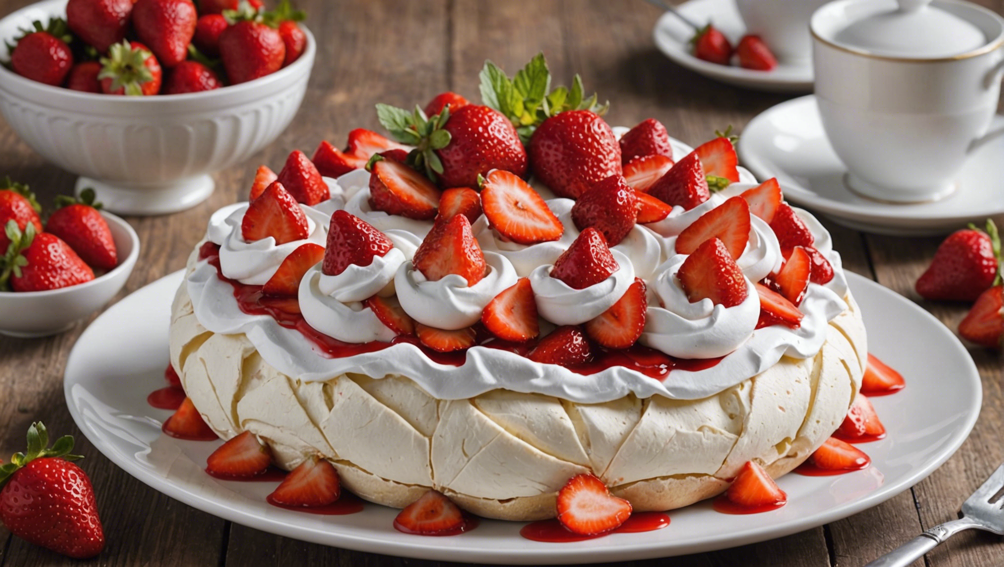 découvrez la recette incontournable de la pavlova aux fraises, accompagnée de ses étapes détaillées et de précieuses astuces pour la réussir à la perfection.