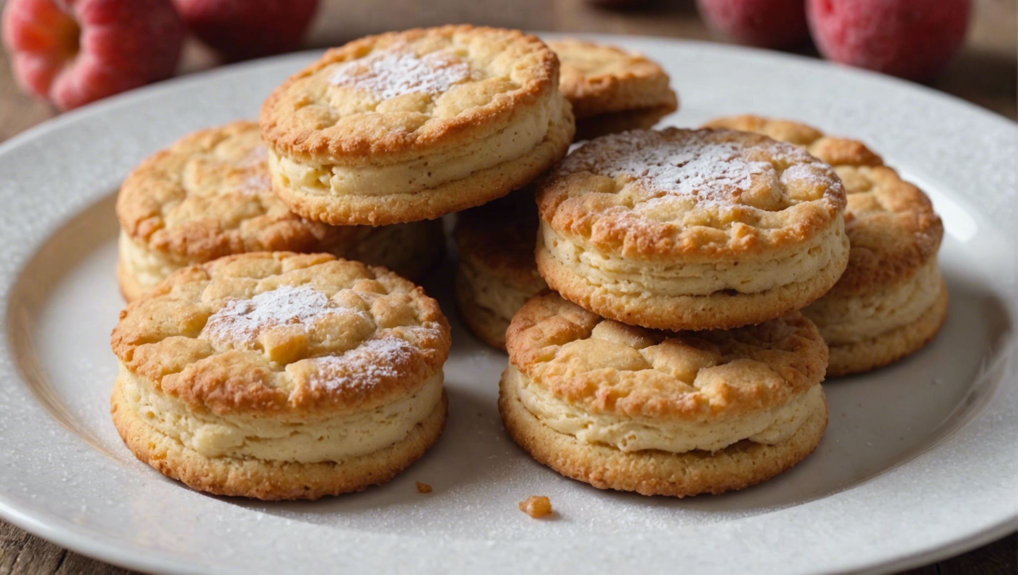 découvrez la recette infaillible pour des biscuits moelleux à la rhubarbe et régalez-vous avec ce délice sucré et acidulé.