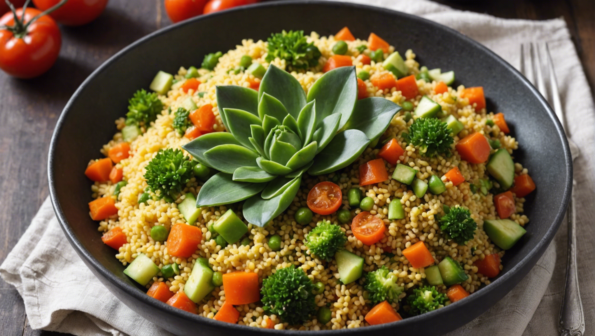découvrez la recette infaillible pour préparer un succulent couscous aux légumes surgelés avec un cookeo. rapide, facile et délicieux !