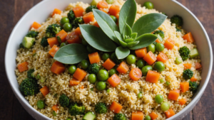 découvrez la recette infaillible pour préparer un succulent couscous aux légumes surgelés facilement avec un cookeo. un plat délicieux et rapide à concocter !