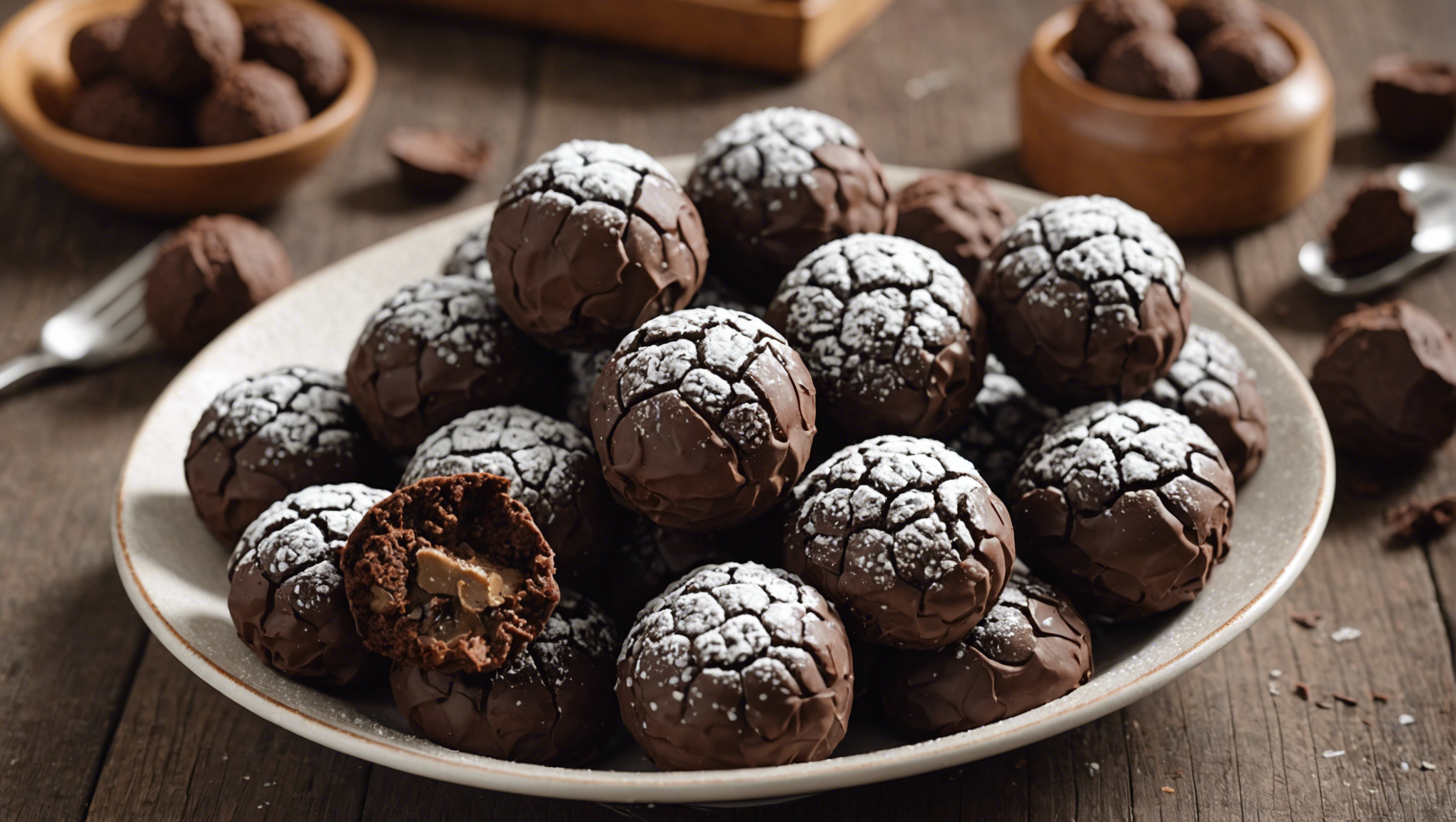 découvrez la recette parfaite pour préparer des truffes au chocolat sans difficulté et régalez-vous avec ce dessert délicieux et facile à réaliser.