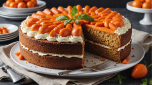 découvrez la recette secrète pour préparer un délicieux gâteau à étages aux carottes, parfait pour toutes occasions. un dessert gourmand qui ravira vos papilles !