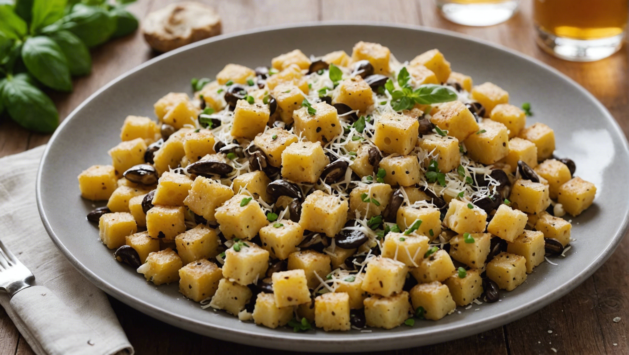 découvrez la recette ultime des gnocchis, un mariage parfait entre champignons et parmesan qui ravira vos papilles. facile à réaliser et délicieusement onctueuse, cette recette vous fera voyager en italie en un coup de fourchette !