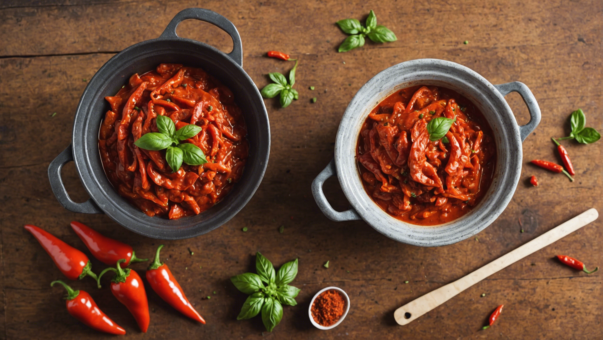 découvrez la recette ultime pour préparer une délicieuse pâte de piment maison qui rendra tous vos plats irrésistibles. facile et rapide à réaliser, cette recette vous garantit une explosion de saveurs dans vos assiettes.