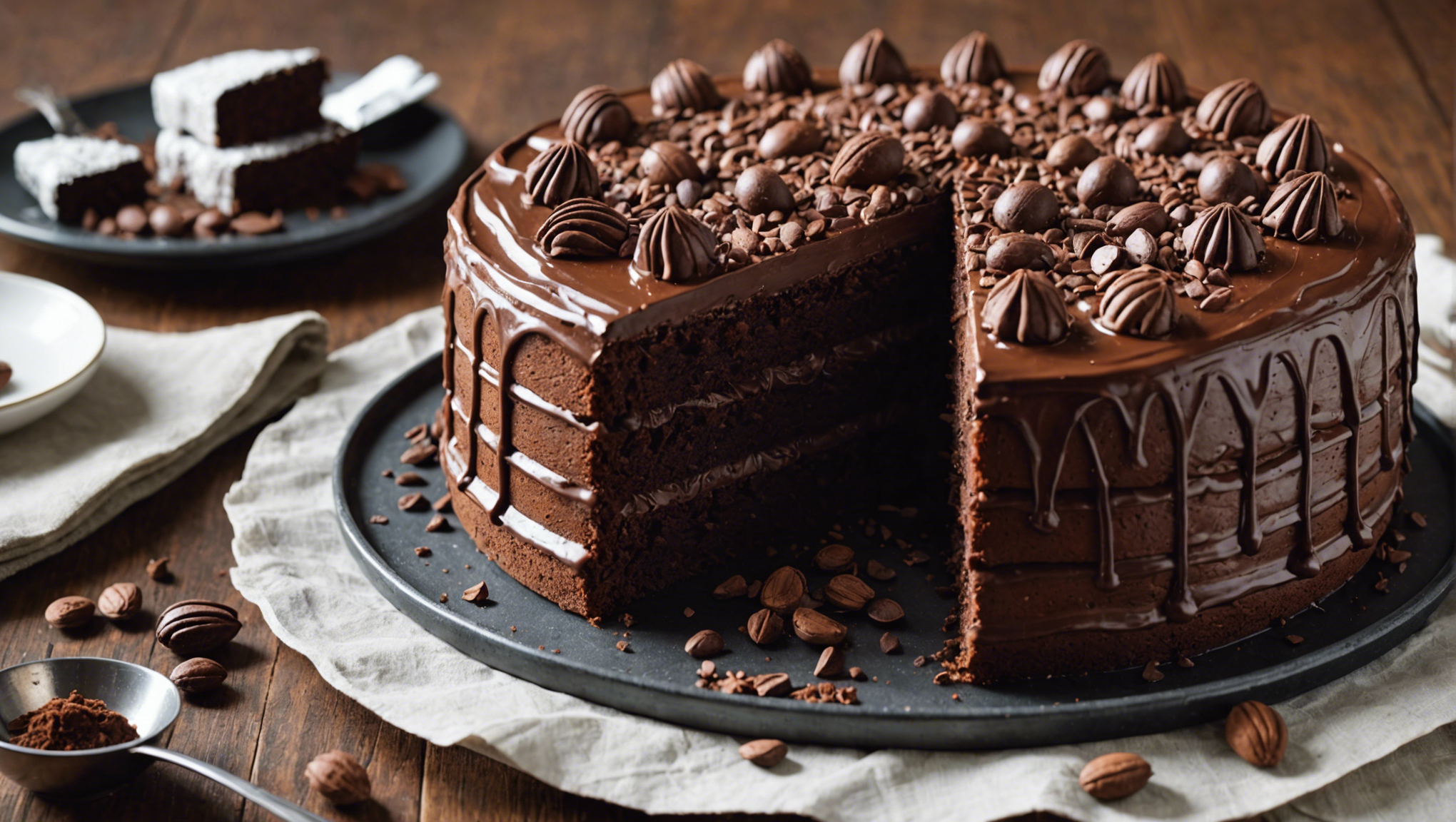 découvrez la recette ultime d'un gâteau au cacao délicieux et facile à réaliser. un dessert savoureux qui plaira à tous les gourmands !