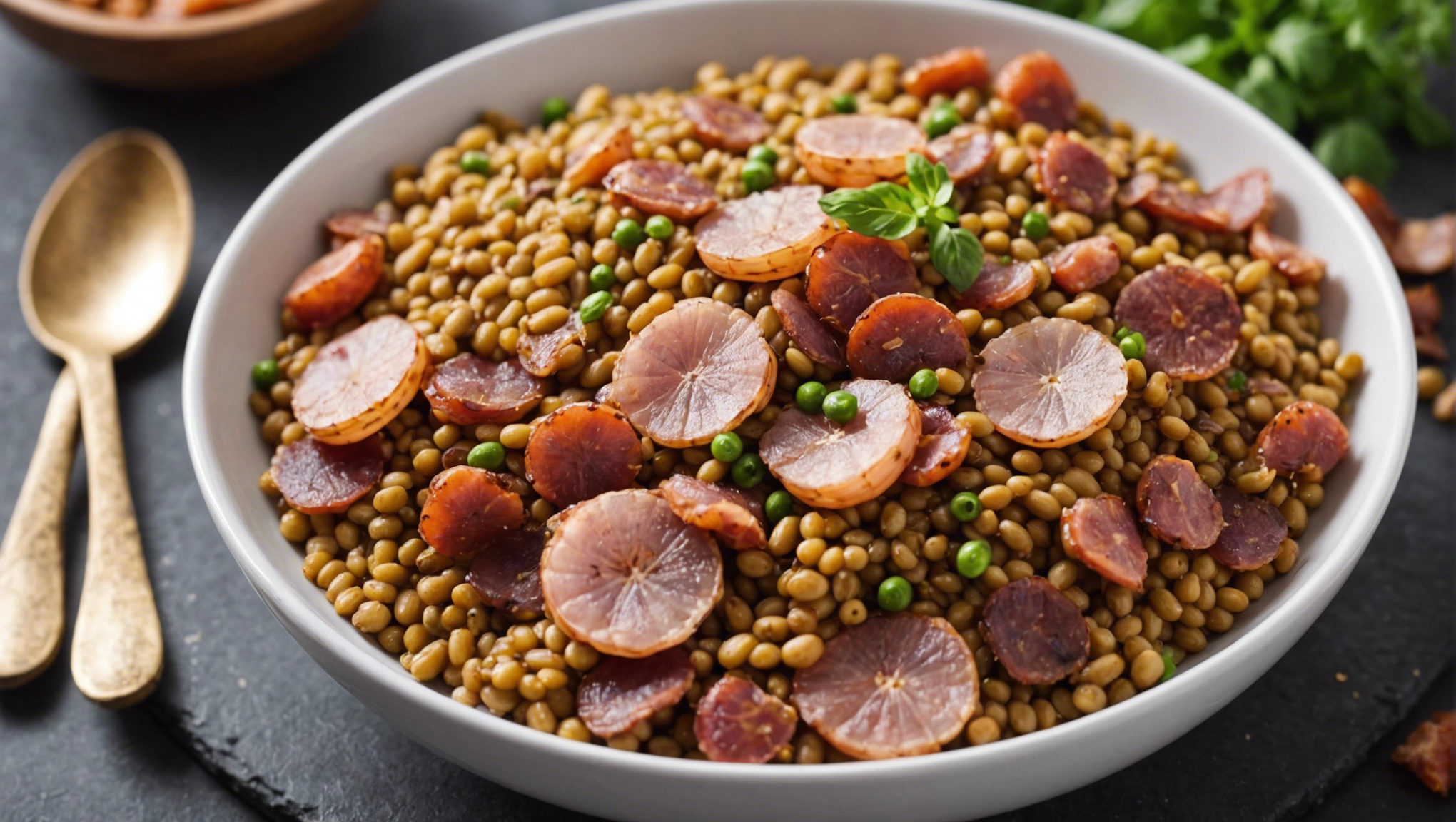 découvrez comment préparer des lentilles aux lardons, un plat délicieux et réconfortant, grâce à ce guide complet.